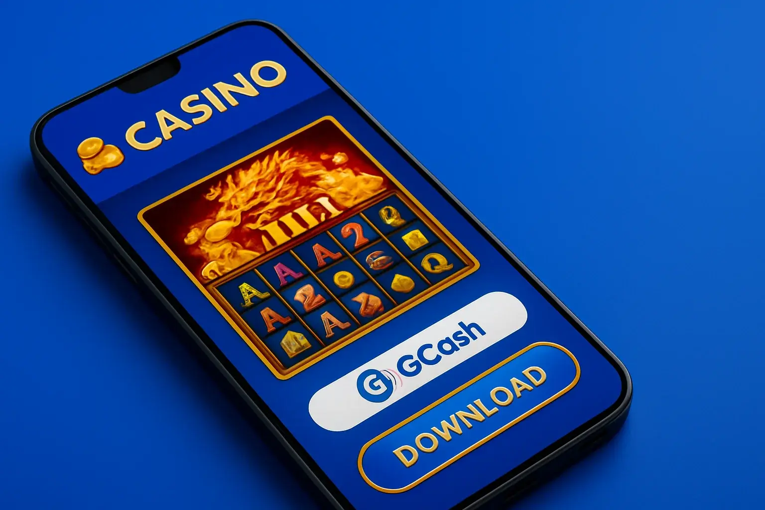 Philippine casino mobile app on Android with JILI UI and GCash payment